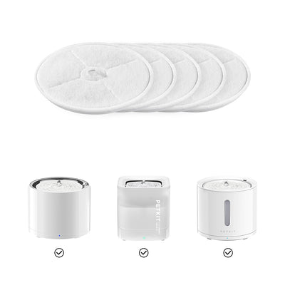 PETKIT Replacement Filter 3.0 5pcs for Eversweet Solo SE, Solo, 2, 2S, 3, 3 Pro, 3 Pro UVC