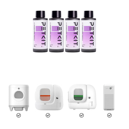 PETKIT Concentrated Air Purifying Refill 50ml 4 Packs For X & MAX & MAX2