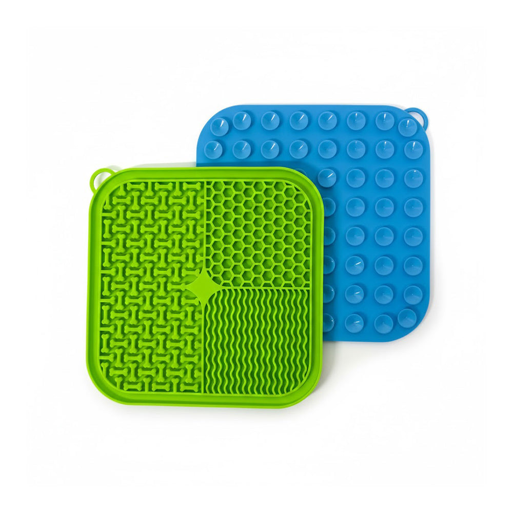 Silicone Lick Mat with Suction Cups ¨C Slow Feeder & Anxiety Relief Toy