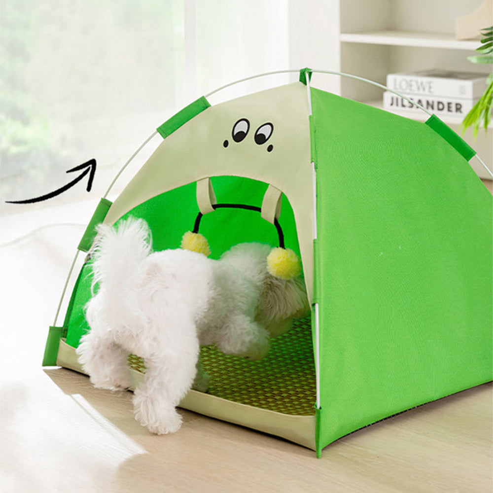 Cooling Summer Pet Tent Bed
