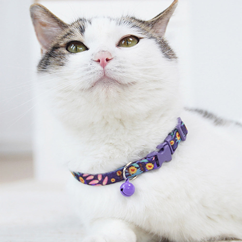 Cat Collar Breakaway Safety Adjustable with Bell | PETSO
