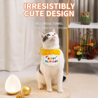 Pet Birthday Bandana Party Scarf | Cats & Dogs