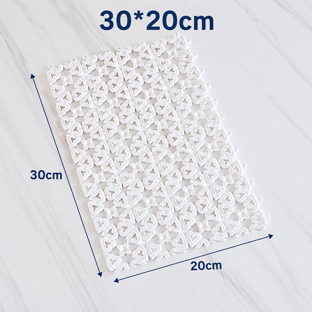 Dog Crate Grid Mat – Interlocking Non-Slip Paw Protection 30x20cm
