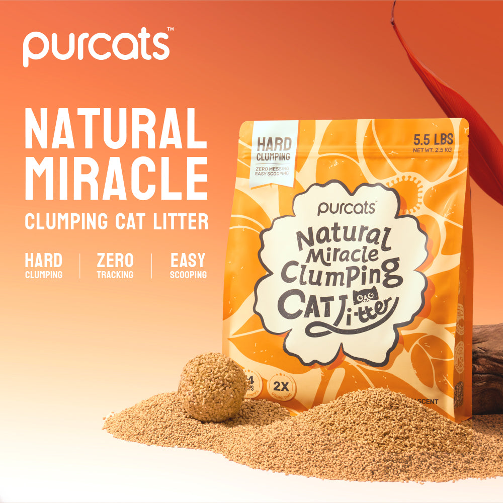 CATURE Natural Miracle Cassava Cat Litter - Earl Grey Scent 2.5Kg