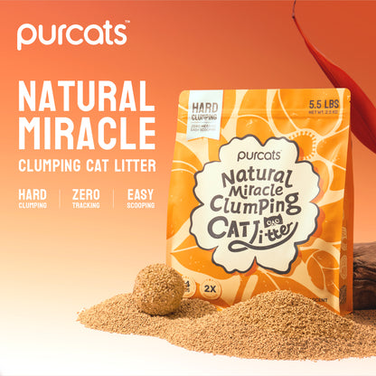 CATURE Natural Miracle Cassava Cat Litter - Earl Grey Scent 2.5Kg