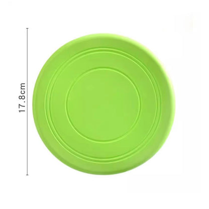 Silicone Dog Training Frisbee Interactive Toy