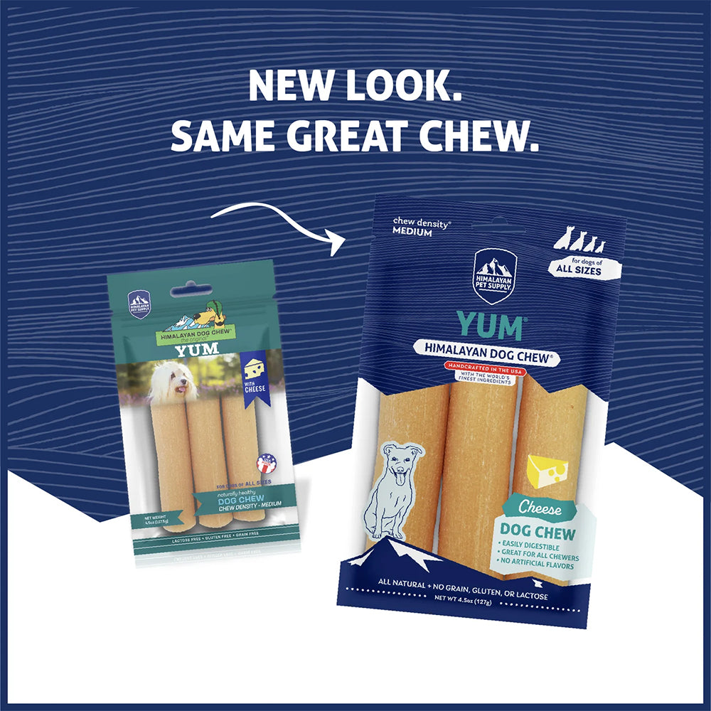 HIMALAYAN Yum Cheese Dog Chew Treats 3pk