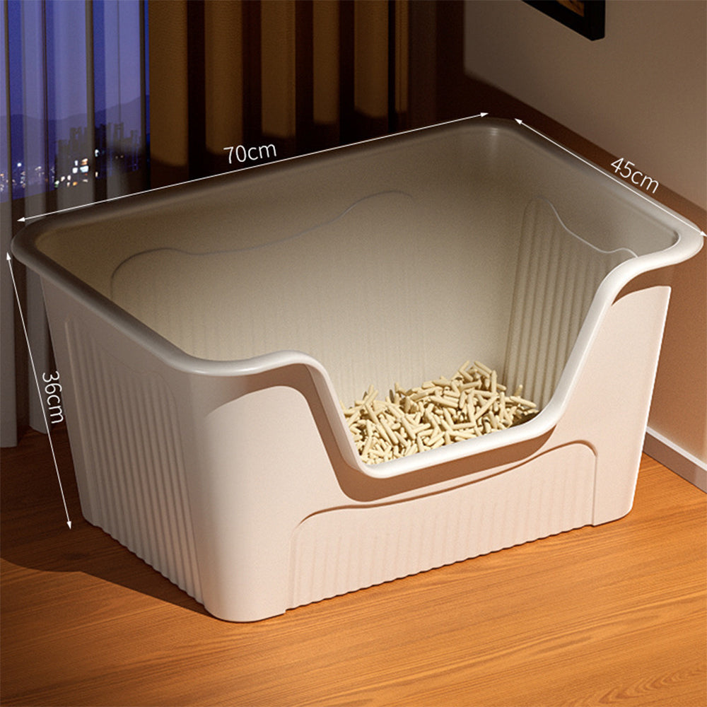 Extra-Large Anti-splash Cat Litter Box