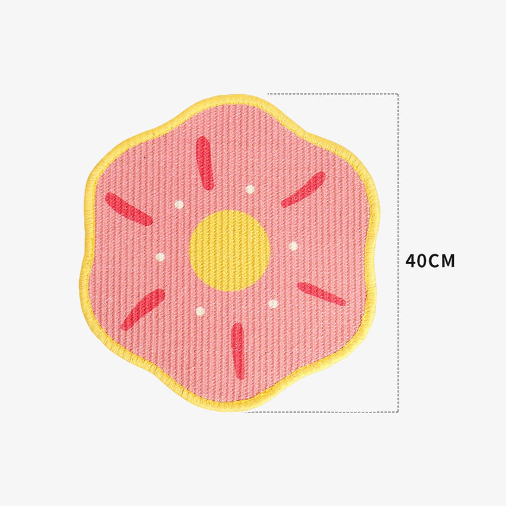 Dopamine Colour Sisal Wall-Mounted Cat Scratching Pad - Heavy Duty Anti-Shed (Self-Adhesive)