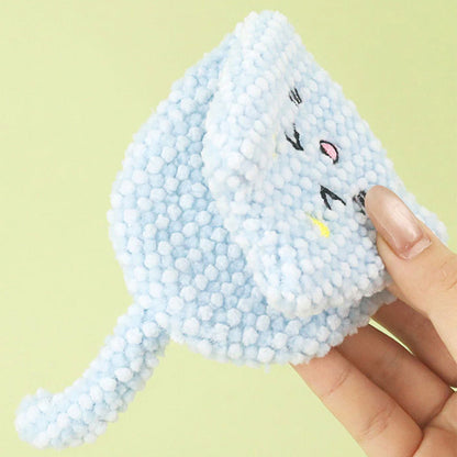 Cat Toy Plush Crinkle Sound Interactive Chew Toy