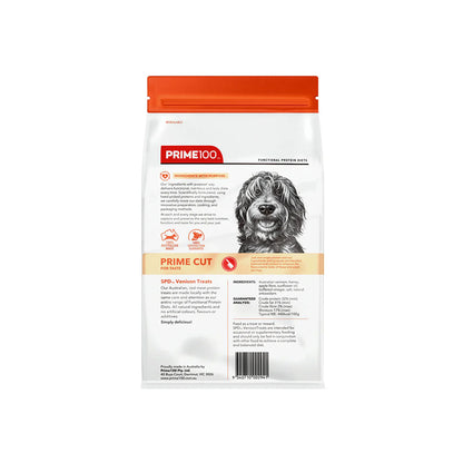 PRIME100 SPD Prime Cut Venison Dog Treats 100g