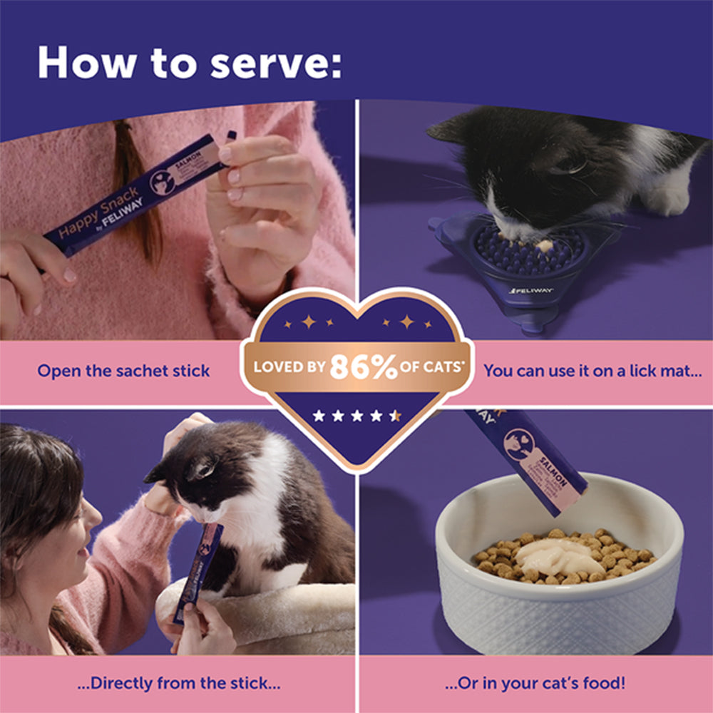 FELIWAY Happy Snack Salmon Calming Cat Treats product image