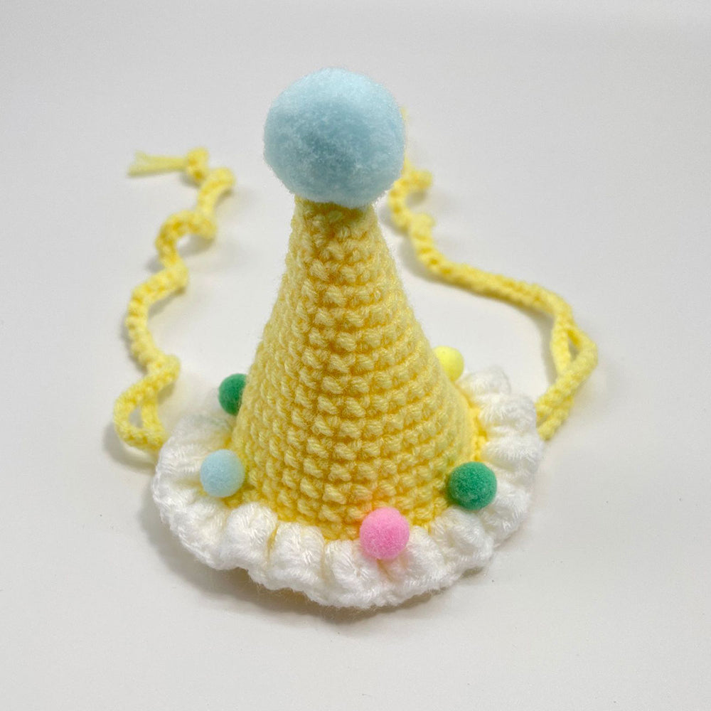 Pet Hat & Scarf | Handmade Knitted Costume for Cats & Dogs