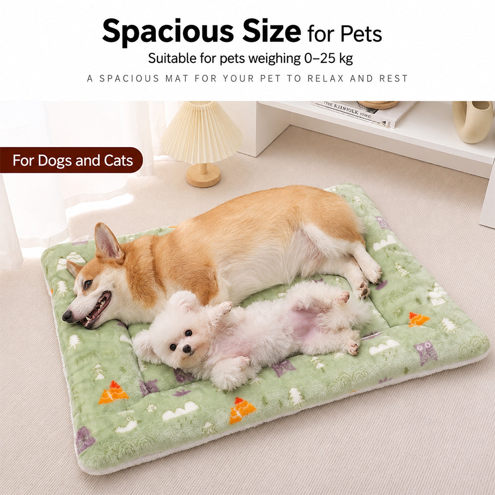 Pet Bed Mat – Thick Warm Non-Slip Soft Blanket for Cats & Dogs