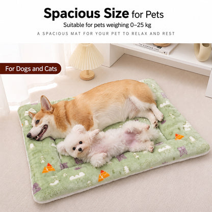Pet Bed Mat – Thick Warm Non-Slip Soft Blanket for Cats & Dogs