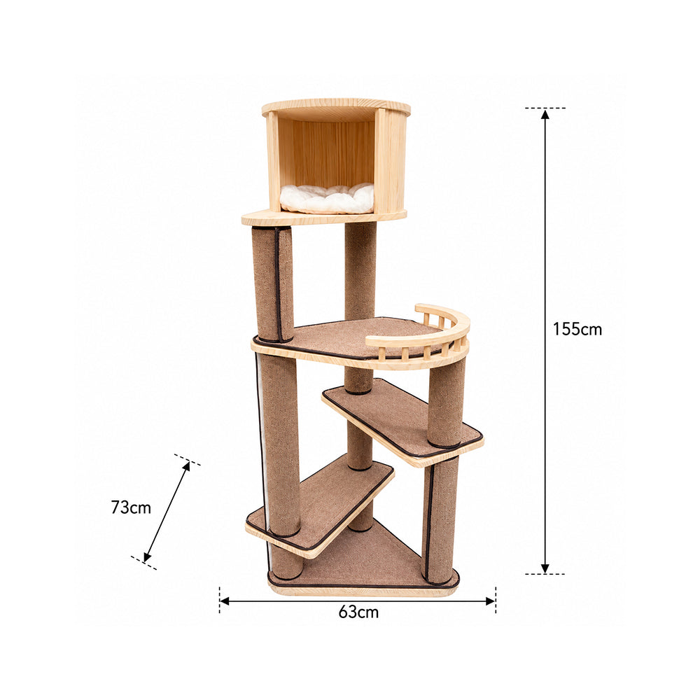 Clearance Cat Tree – Minor Imperfections, Fully Assembled