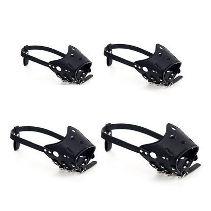 Dog Muzzle – Anti-Bite Anti-Scavenge Adjustable PU Leather