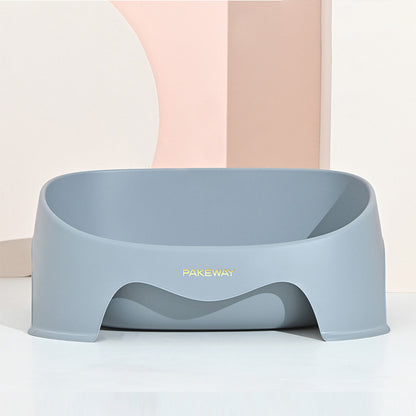 PAKEWAY Grey Π Series Cat Toilet Tray and Cattery 50.5x39.4x20cm