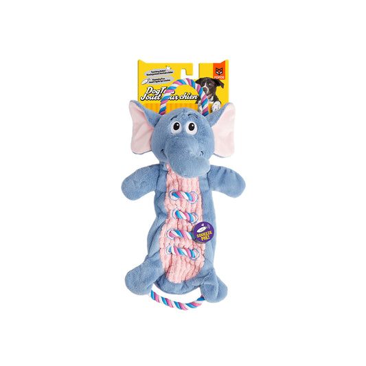 FOFOS Elephant Rope Tug Dog Toy
