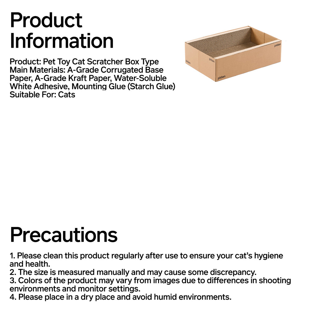 PIDAN Cat Scratcher Carton Type