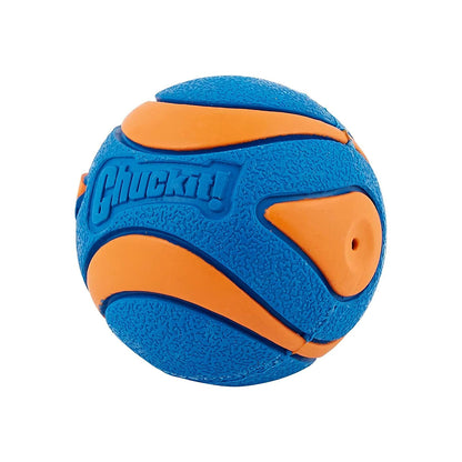 CHUCKIT! Ultra Squeaker Ball Rubber Fetch Dog Toy Large