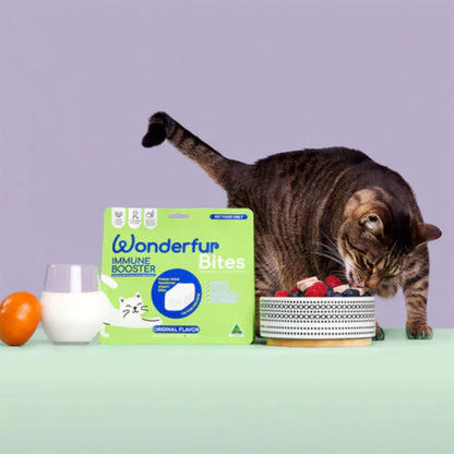 WONDERFUR Bites Immune Booster Yogurt Freeze Dried Cat Treats 50g