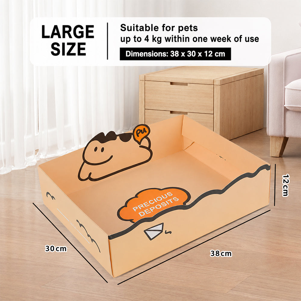 Disposable Cat Litter Tray | Foldable & Travel-Ready
