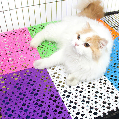 Dog Crate Grid Mat – Interlocking Non-Slip Paw Protection 30x20cm