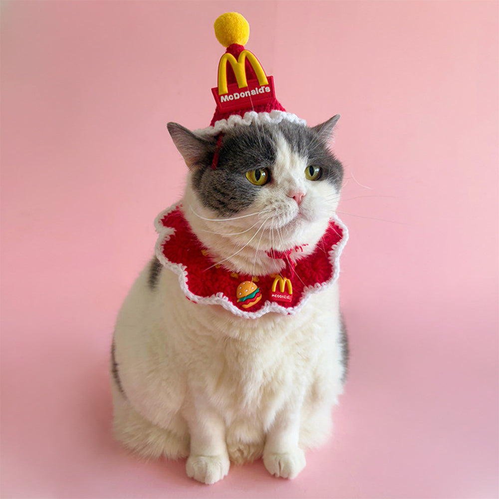 McDonald Crew Pet Scarf Collar