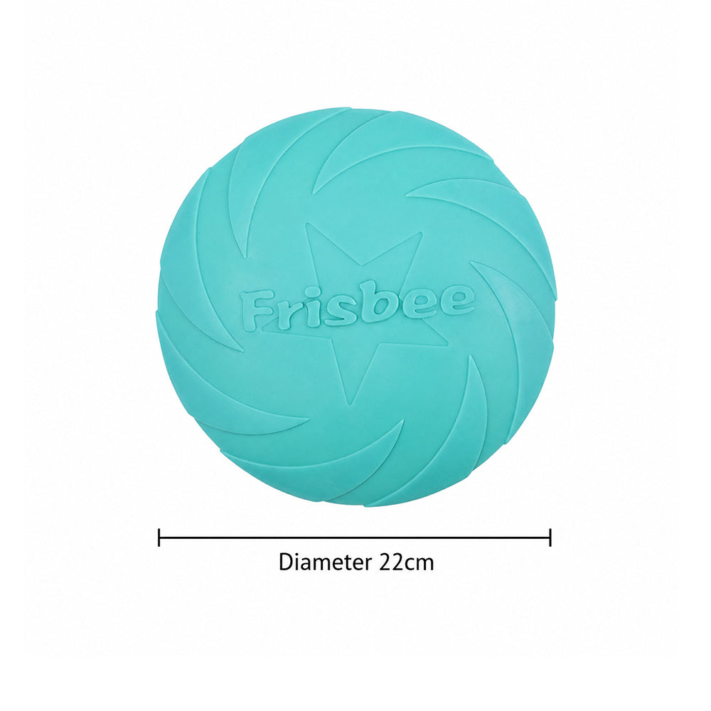 Dog Frisbee | TPR Floating Fetch Toy | Durable 22cm
