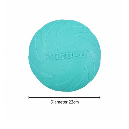 Dog Frisbee | TPR Floating Fetch Toy | Durable 22cm
