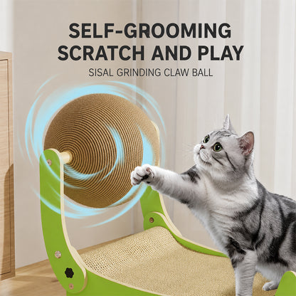 Cat Scratcher Lounger with Bed