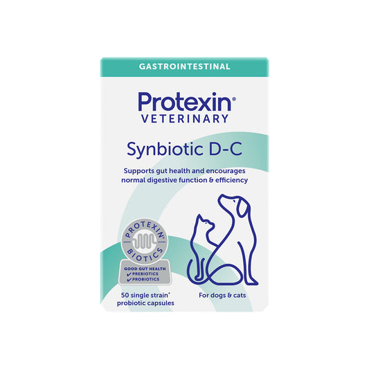PROTEXIN Synbiotic DC Probiotic & Prebiotic For Cats & Dogs 50'S
