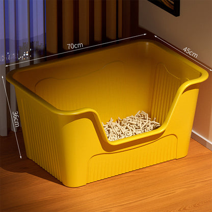 Extra-Large Anti-splash Cat Litter Box
