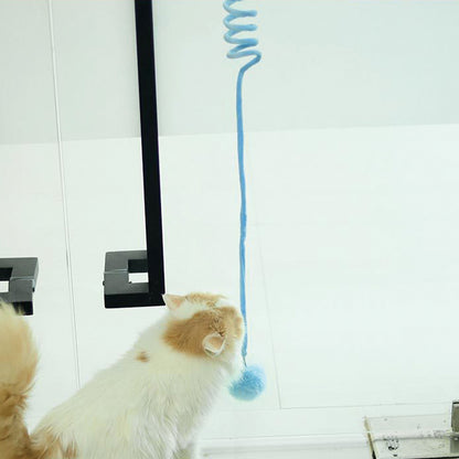 Cat Spring Toy | Suction Cup | Interactive Self-Play