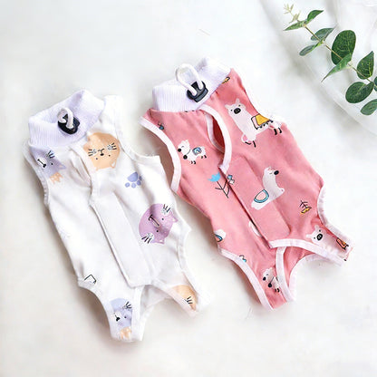 Cartoon Cat Pet Clothes - Random Shipment