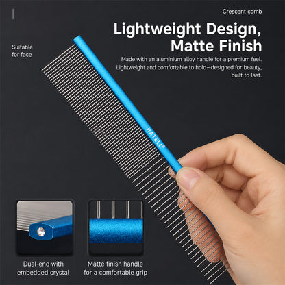 Pet Steel Comb Grooming Detangling Fine Tooth