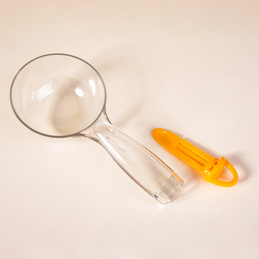 Pet Food Measuring Scoop with Scale – Multi-Function Feeding & Can Spoon