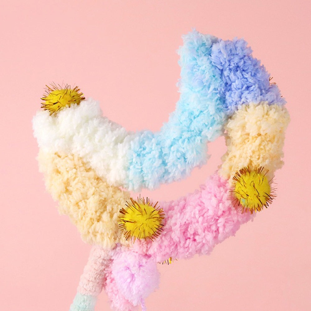 Cat Wand Toy – Interactive Feather Teaser with Replaceable Heads