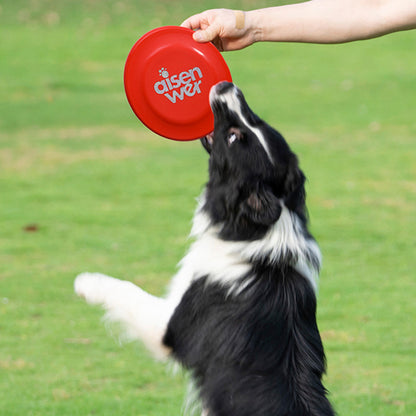 Durable Dog Flying Disc – Chew-Resistant Fetch Toy 18cm