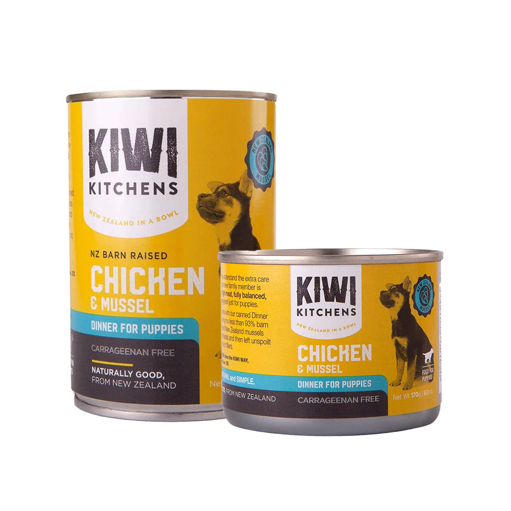 KIWI KITCHENS Chicken & Mussel Dinner Canned Puppy Food