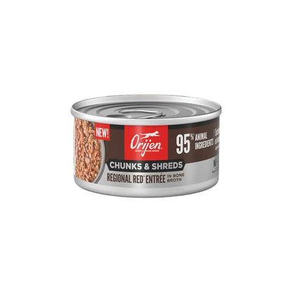 ORIJEN Chunks & Shreds - Regional Red Entrée Adult Wet Cat Food