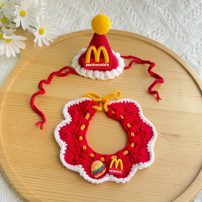 McDonald Crew Pet Scarf Collar