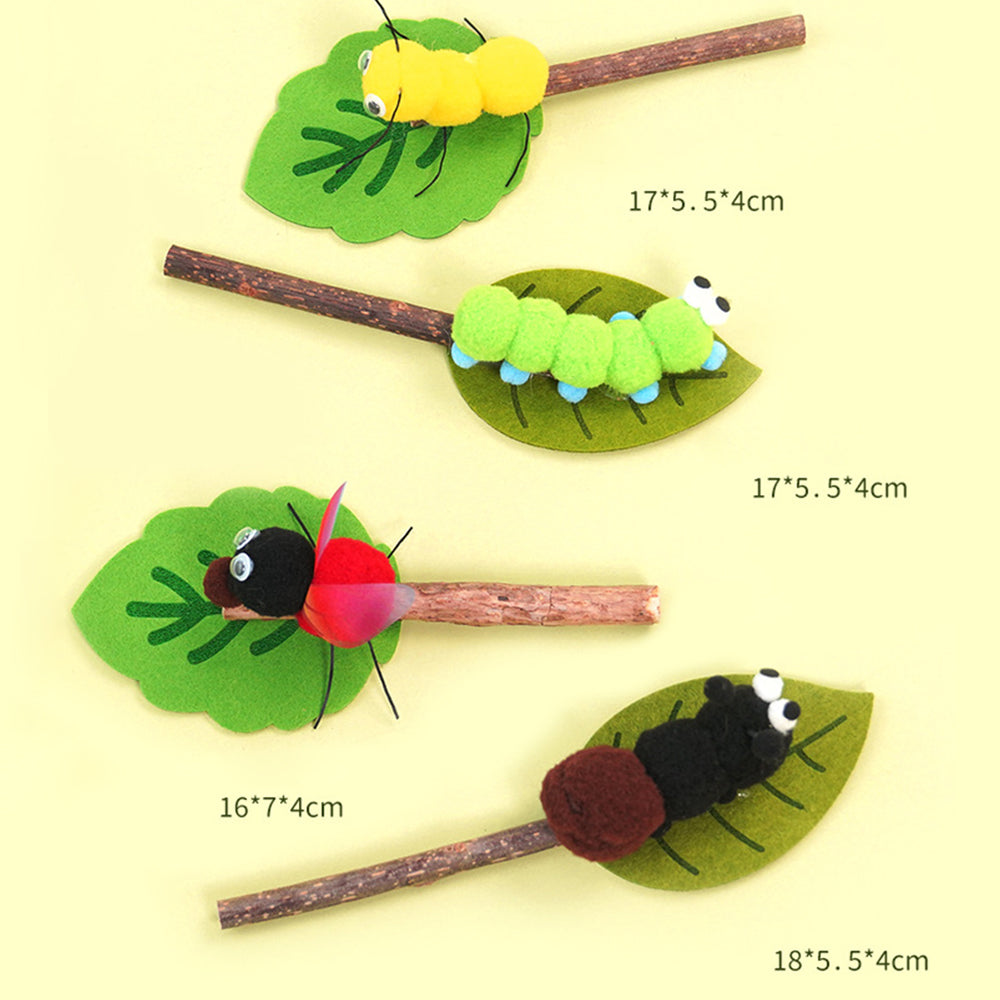 Silvervine Cat Teaser Wand – Interactive Dental Chew Toy