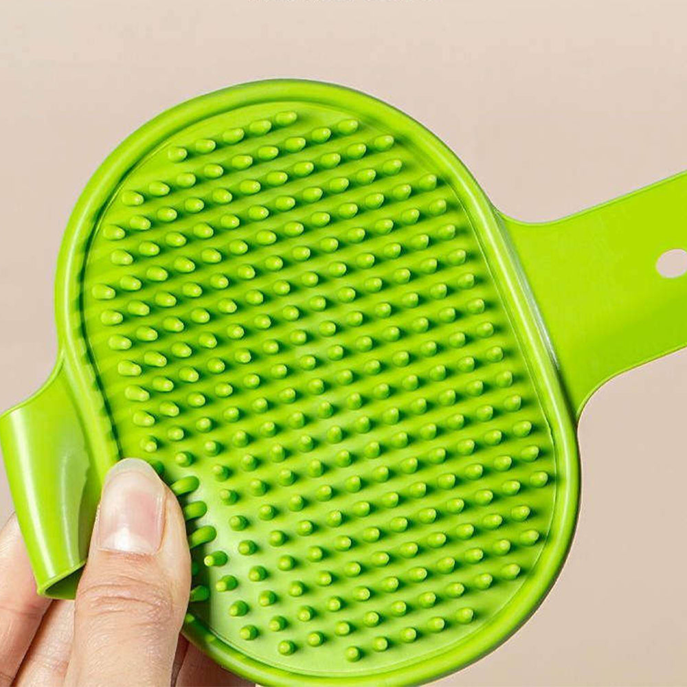 Silicone Cat Self Groomer – Corner & Furniture Mount Brush 1Pcs Random