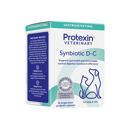 PROTEXIN Synbiotic DC Probiotic & Prebiotic For Cats & Dogs 50'S