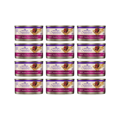 WELLNESS Core Signature Selects Flaked Skipjack Tuna & Wild Salmon Wet Cat Food 79g x 12