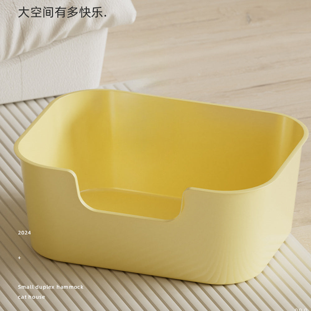 Extra Large Open Cat Litter Box 55x41x21.5cm