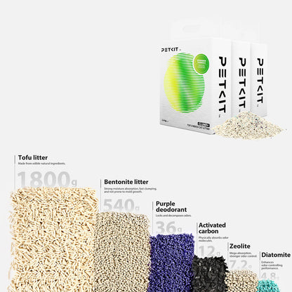 PETKIT Clumping Tofu Mixed Cat Litter 2.4Kg