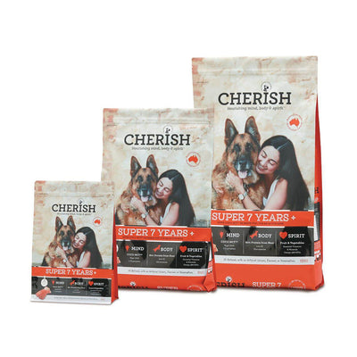 CHERISH Super 7+ Dog Food